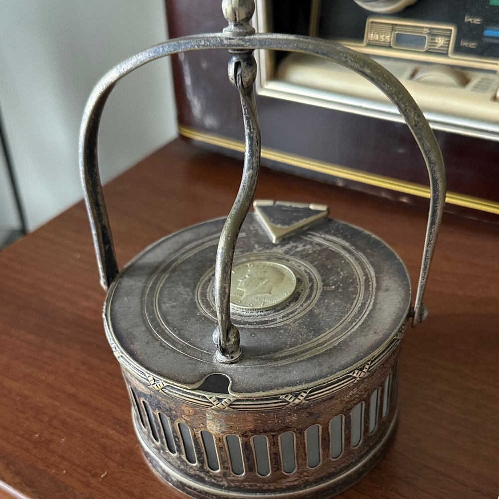 Vintage Silver Serving dish
